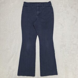 Old Navy Pants Womens 12 Pixie Flare High Rise Flare Blue Secret Smooth Pocket